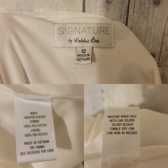 Signature by Robbie Bee Women's Dress - Picture 3 of 9